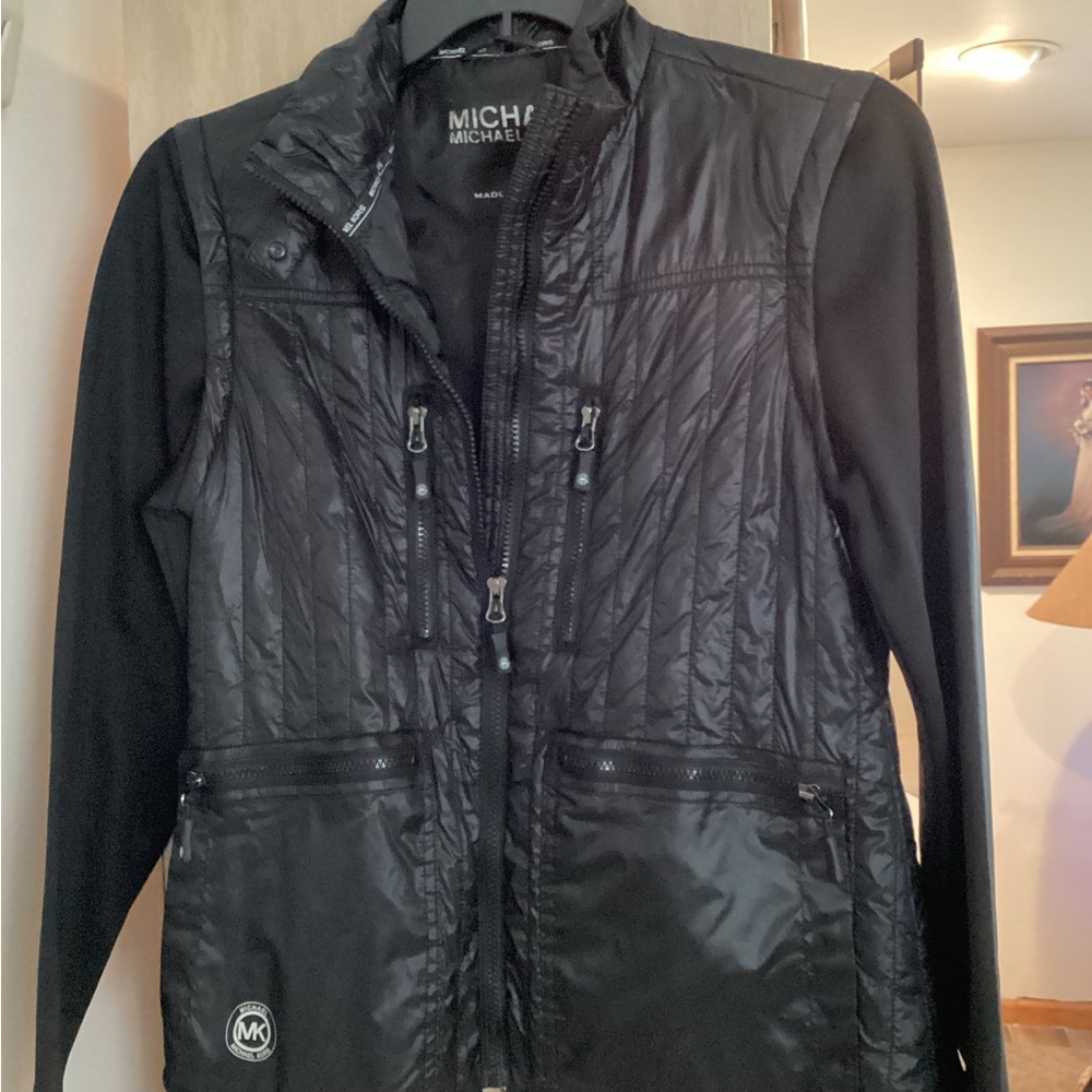 Michael Kors black lightweight jacket